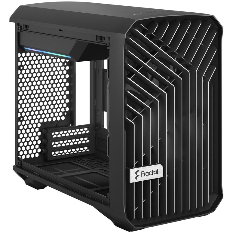 Datoru korpuss Fractal Design Torrent Nano Black TG Dark Tint - FD-C-TOR1N-01 - foto 3