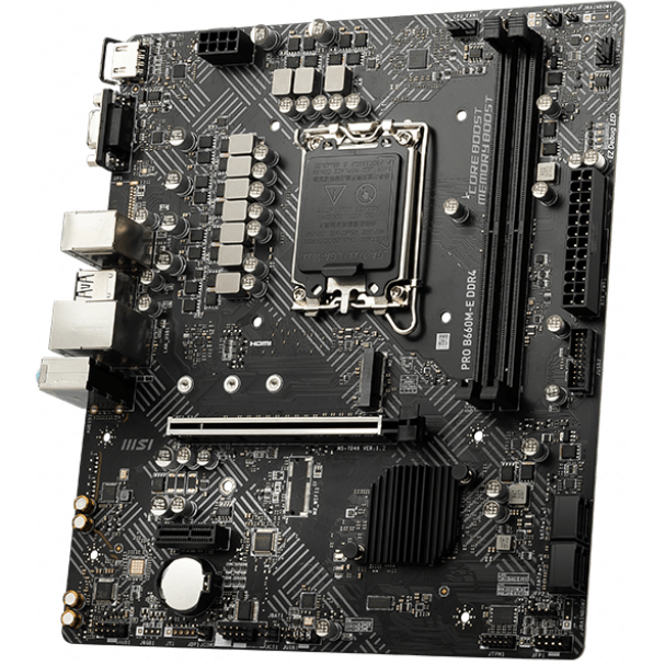 Pamatplate MSI PRO B660M-E DDR4 - foto 2