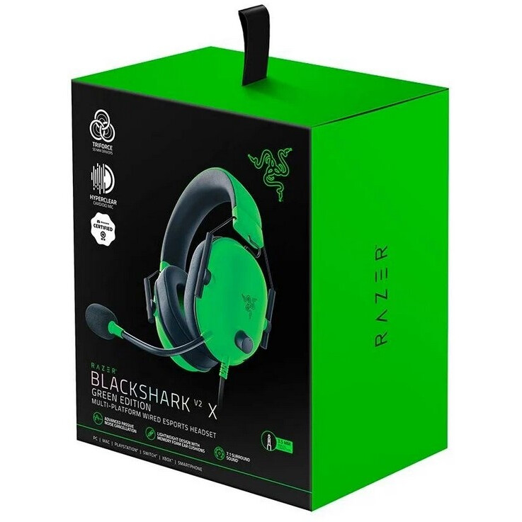 Garnitūra Razer Blackshark V2 X Green - RZ04-03240600-R3M1 - foto 5