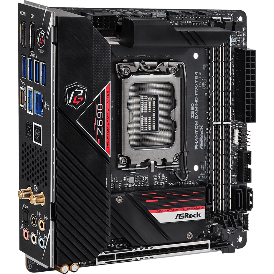 Pamatplate ASRock Z690 Phantom Gaming-ITX/TB4 - foto 3