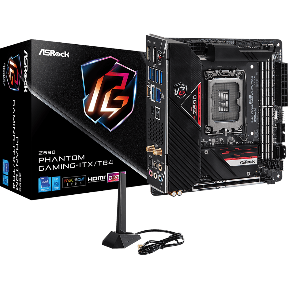 Pamatplate ASRock Z690 Phantom Gaming-ITX/TB4 - foto 5