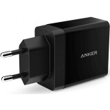 Netzladegerät Anker 24W 2-Port USB Charger Black (A2021L11)