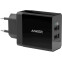 Netzladegerät Anker 24W 2-Port USB Charger Black - A2021L11 - Foto 2