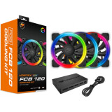 Ventilateur de boîtier Cougar VORTEX RGB FCB 120 Kit (CF-V12SET-FCBRGB)