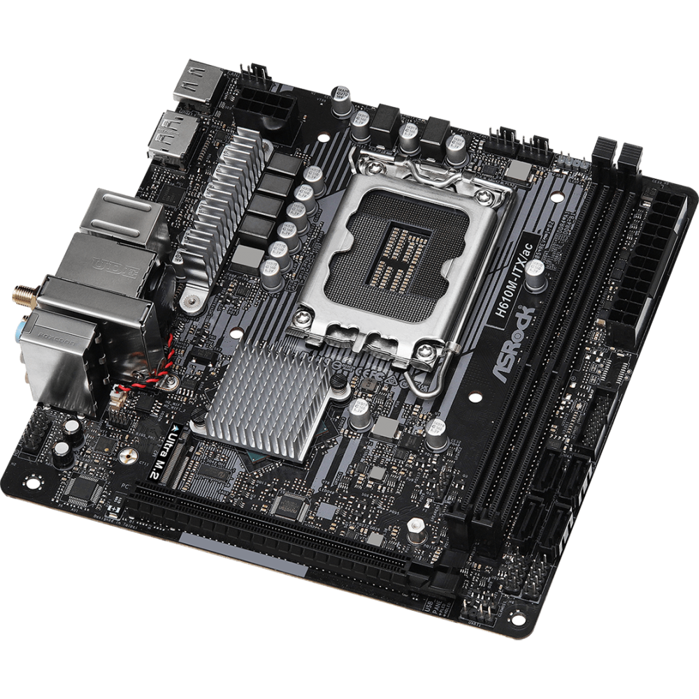 Pamatplate ASRock H610M-ITX/AC - foto 2