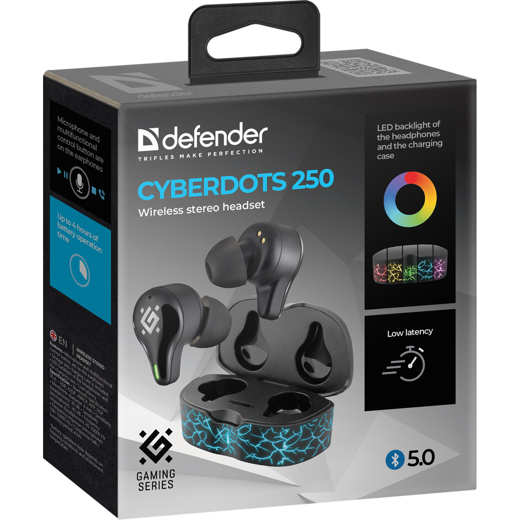 Garnitūra Defender CyberDots 250 Black - 63250 - foto 9