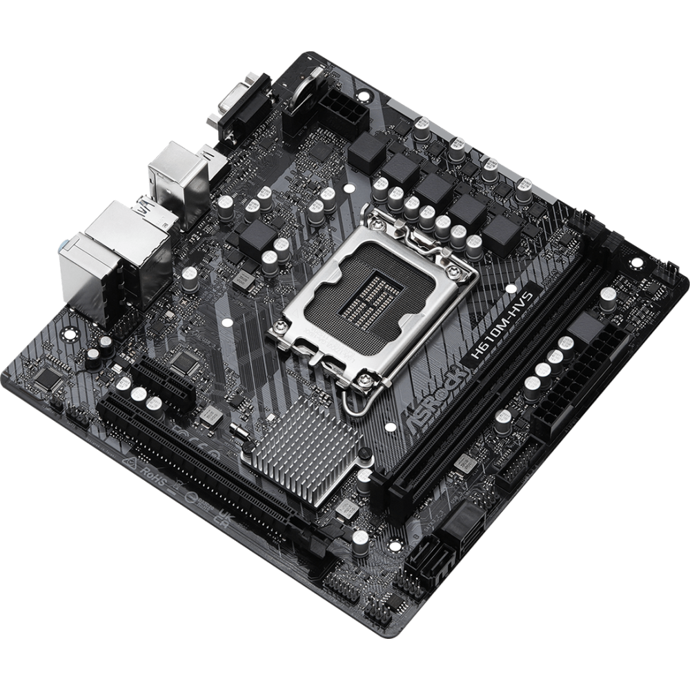 Pamatplate ASRock H610M-HVS - foto 2