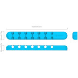 Vadu organizators Orico CBS7 Blue (CBS7-BL)