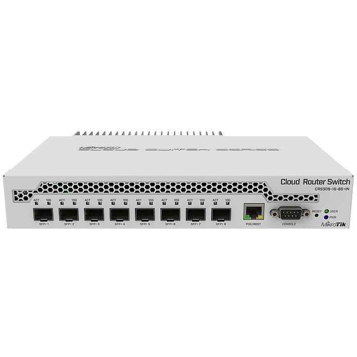 Commutateur (switch) MikroTik CRS309-1G-8S+IN
