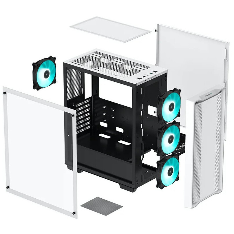Datoru korpuss DeepCool CC 560 White - PCCDP_CC560 WH - foto 13