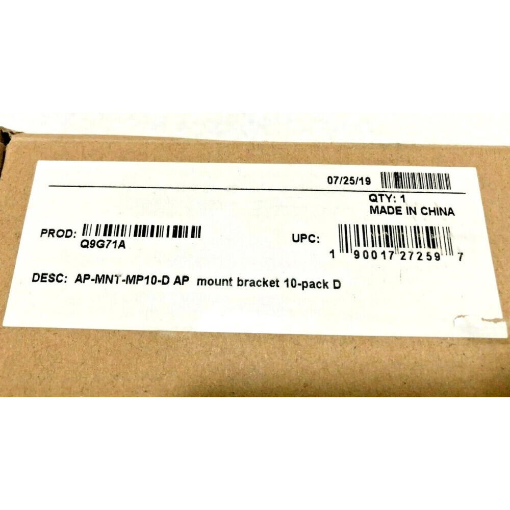 Stiprinājums HPE Q9G71A AP-MNT-MP10-D - foto 3