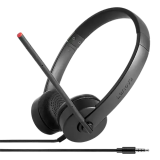 Garnitūra Lenovo Essential Stereo Analog Black (4XD0K25030)