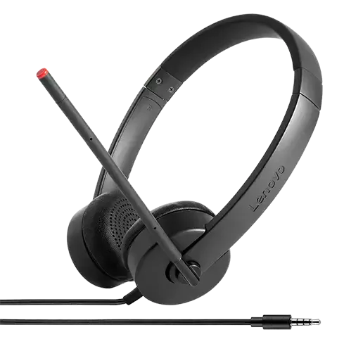 Garnitūra Lenovo Essential Stereo Analog Black - 4XD0K25030