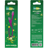 Kabelis USB - USB Type-C, 1m, More Choice K16a Purple (K16AP)