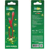 Kabelis USB - USB Type-C, 1m, More Choice K16a Red (K16AR)