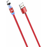 Kabelis USB - USB Type-C, 1m, More Choice K61Sa Red (K61SAR)