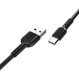 Kabelis USB - USB Type-C, 1m, HOCO X33 Black (HC-06119)