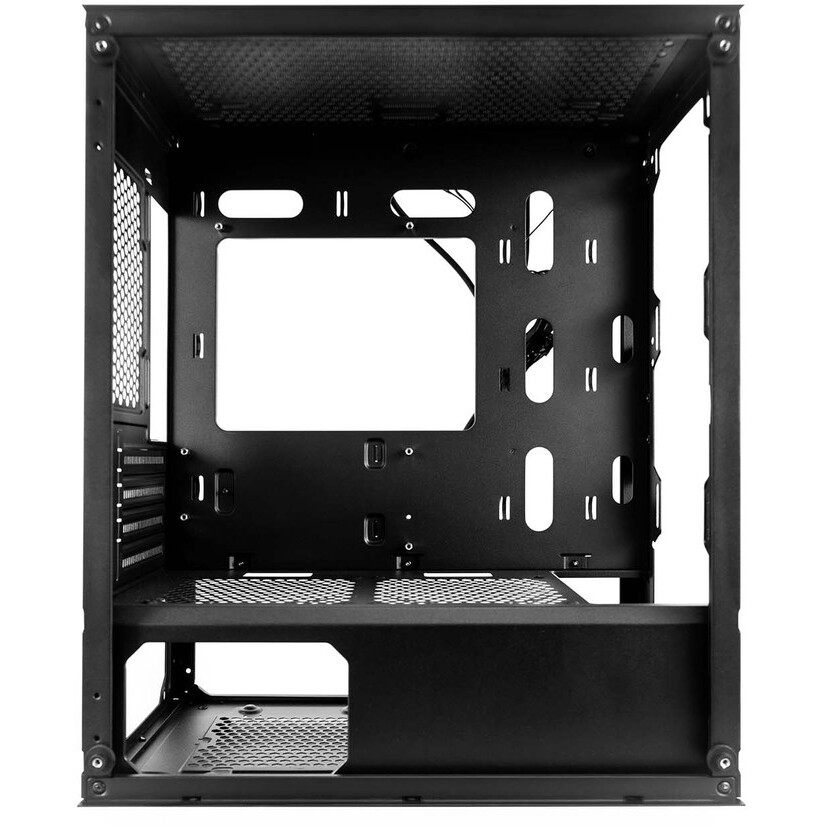 Datoru korpuss 1STPLAYER TRILOBITE T3-G Black - T3-G-BK-4F1 - foto 3