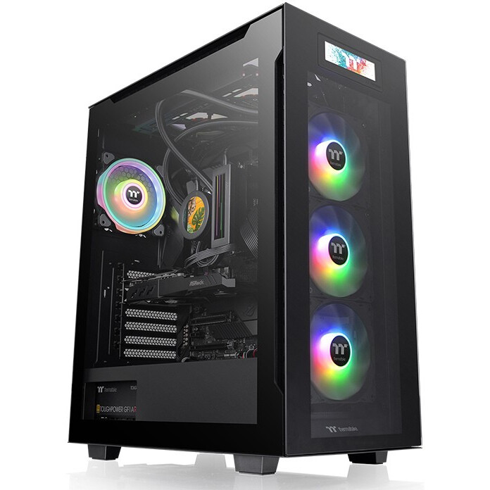 Datoru korpuss Thermaltake Divider 550 TG Ultra Black (CA-1T7-00M1WN-00)