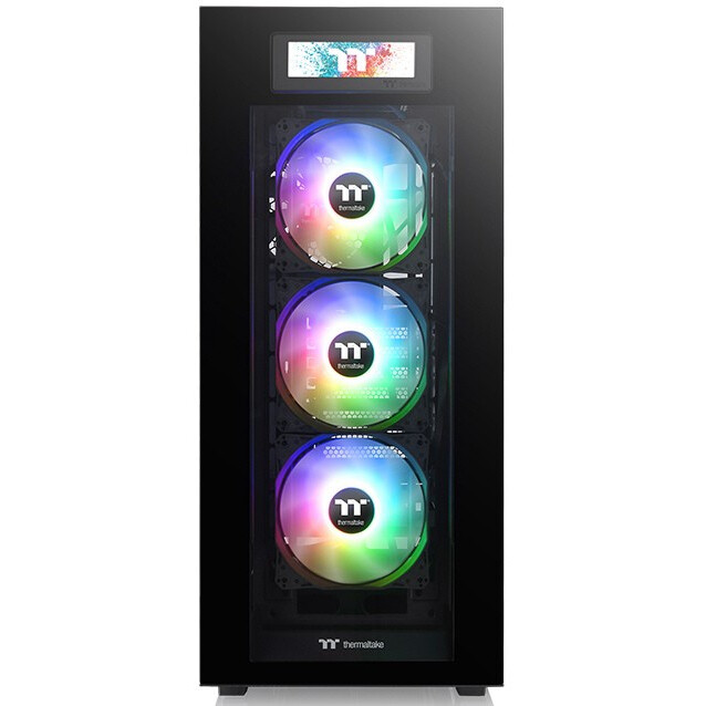 Datoru korpuss Thermaltake Divider 550 TG Ultra Black (CA-1T7-00M1WN-00) - foto 2