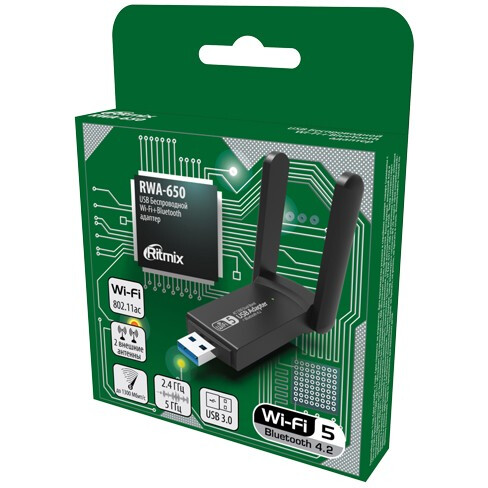 Wi-Fi adapteris Ritmix RWA-650 - photo 4
