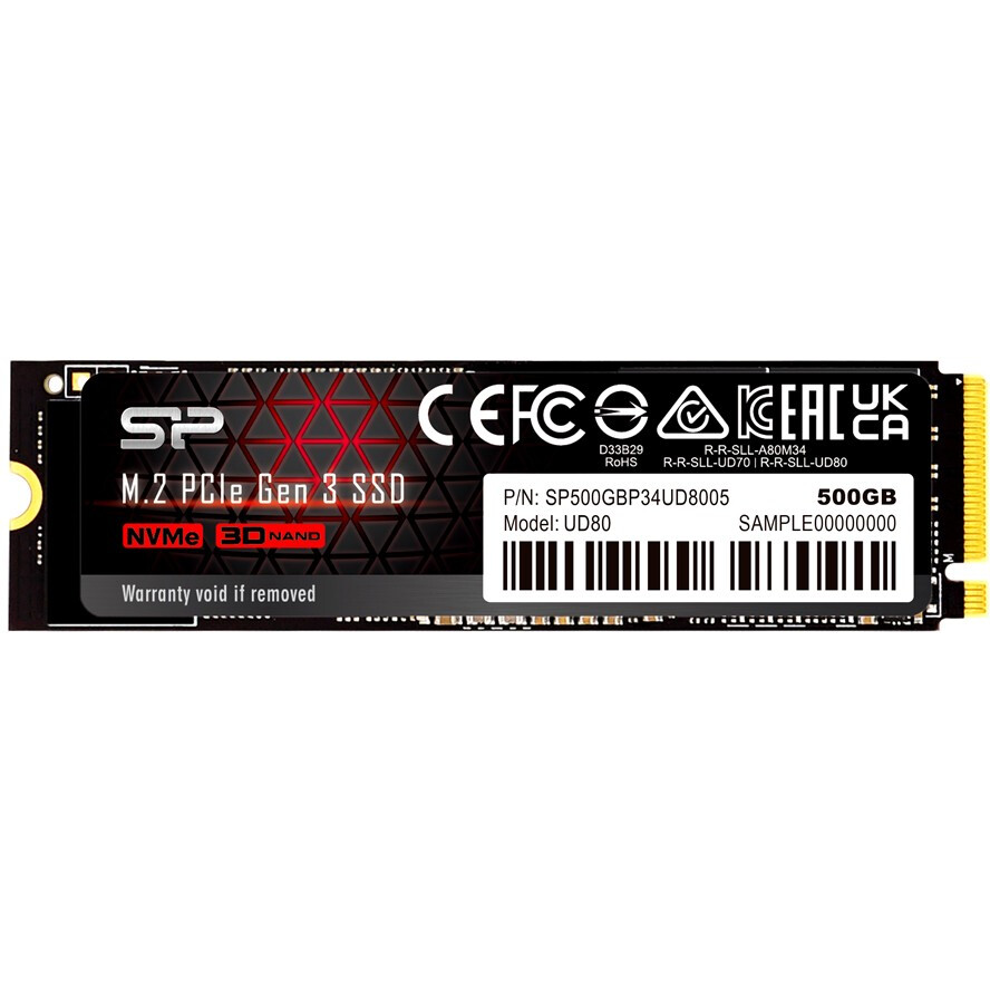 SSD 500Gb Silicon Power UD80 (SP500GBP34UD8005)