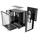 Boitiers PC Powercase Vision Black (PC_CVBA_L4)