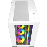 Datoru korpuss Powercase Vision White (PC_CVWA_L4)