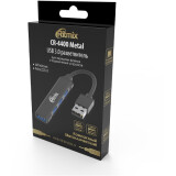 USB centrmezgls Ritmix CR-4400 Metal