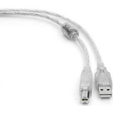 Kabelis USB 2.0 A (M) - B (M), 2m, Gembird CCF-USB2-AMBM-TR-2M