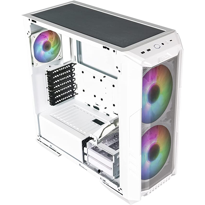 Datoru korpuss Cooler Master HAF 500 White (H500-WGNN-S00) - MCM-H500-WGNN-S00 - foto 3