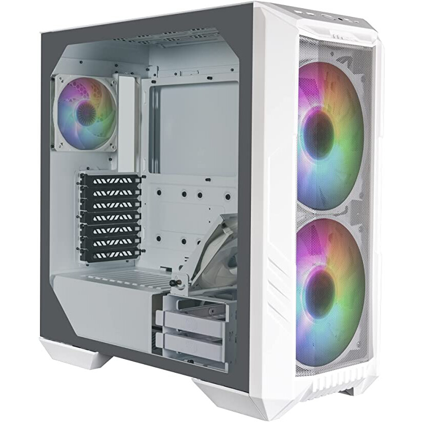 Datoru korpuss Cooler Master HAF 500 White (H500-WGNN-S00) - MCM-H500-WGNN-S00