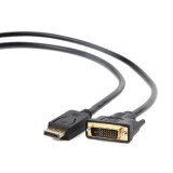 Kabelis DisplayPort (M) - DVI (M), 1.8m, Bion BXP-CC-DPM-DVIM-018
