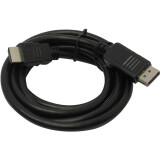 Cable DisplayPort (M) - HDMI (M), 1.8m, Bion BXP-CC-DP-HDMI-018