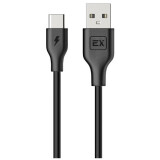 Kabelis USB - USB Type-C, 1m, Exployd EX-K-484