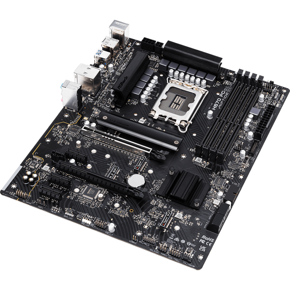 Pamatplate ASRock H670 PG Riptide - foto 2