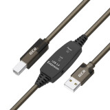 Kabelis USB 2.0 A (M) - B (M), 5m, Greenconnect GCR-53779