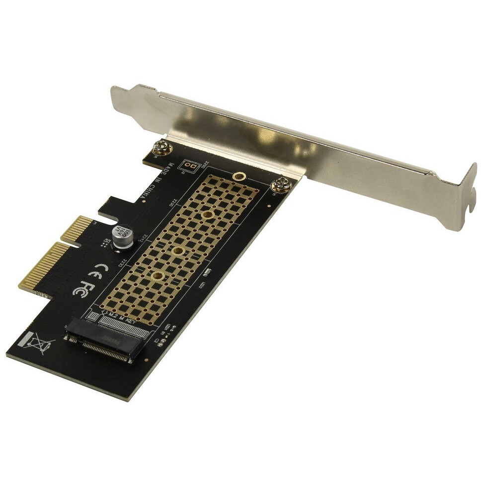 M.2 – PCI-E x4 adapteris Orient C300E - foto 2