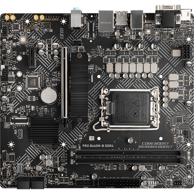 Pamatplate MSI PRO B660M-B DDR4