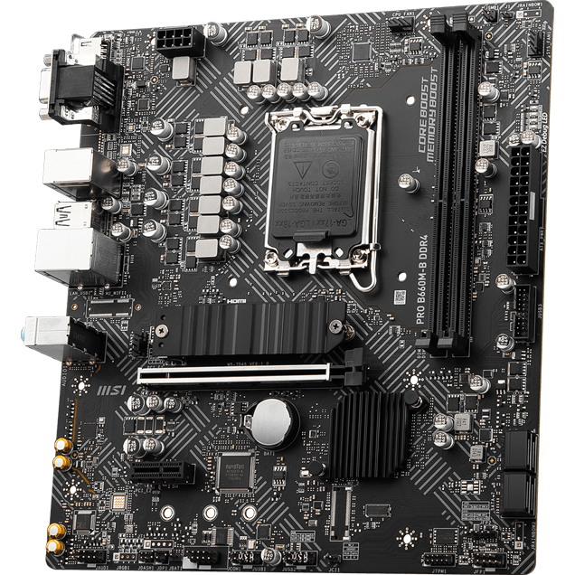 Pamatplate MSI PRO B660M-B DDR4 - foto 3