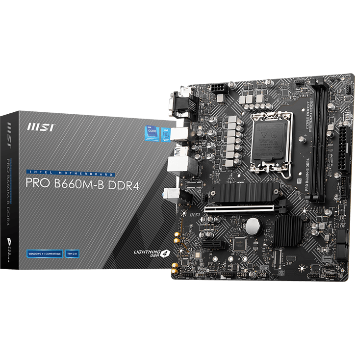 Pamatplate MSI PRO B660M-B DDR4 - foto 5