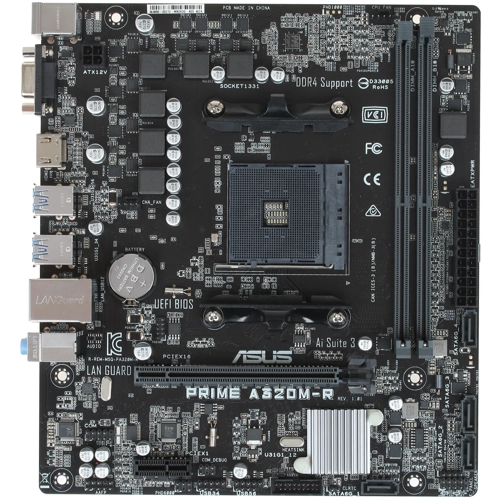 Pamatplate ASUS PRIME A320M-R OEM - PRIME A320M-R-SI - foto 2