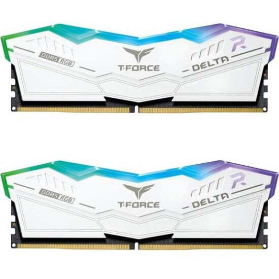 Operatīvā atmiņa 32Gb DDR5 6000MHz Team T-Force Delta RGB (FF4D532G6000HC38ADC01) (2x16Gb KIT)