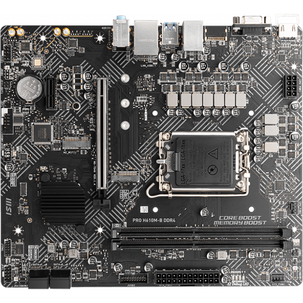 Pamatplate MSI PRO H610M-B DDR4