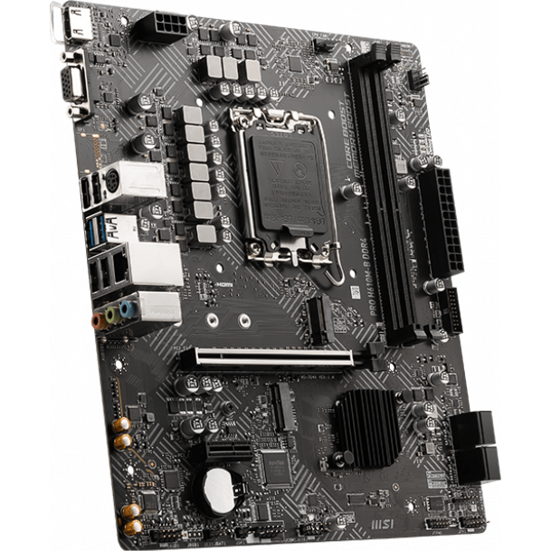 Pamatplate MSI PRO H610M-B DDR4 - foto 3