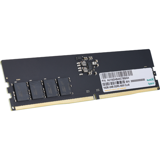 Operatīvā atmiņa 16Gb DDR5 4800MHz Apacer (AU16GHB48CTBBGH) - FL.16G2A.PTH - foto 2