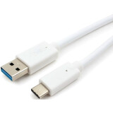 Kabelis USB - USB Type-C, 1m, Bion BXP-CCP-USB3-AMCM-1M-W
