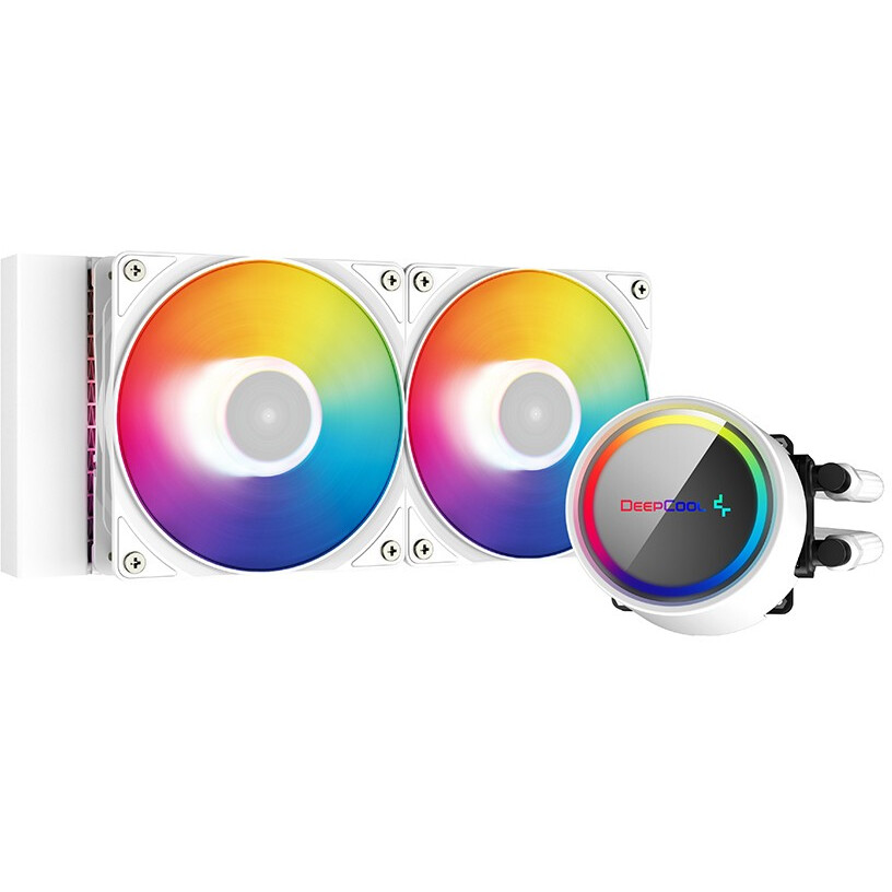 Système de refroidissement liquide DeepCool Gammaxx L240 A-RGB White