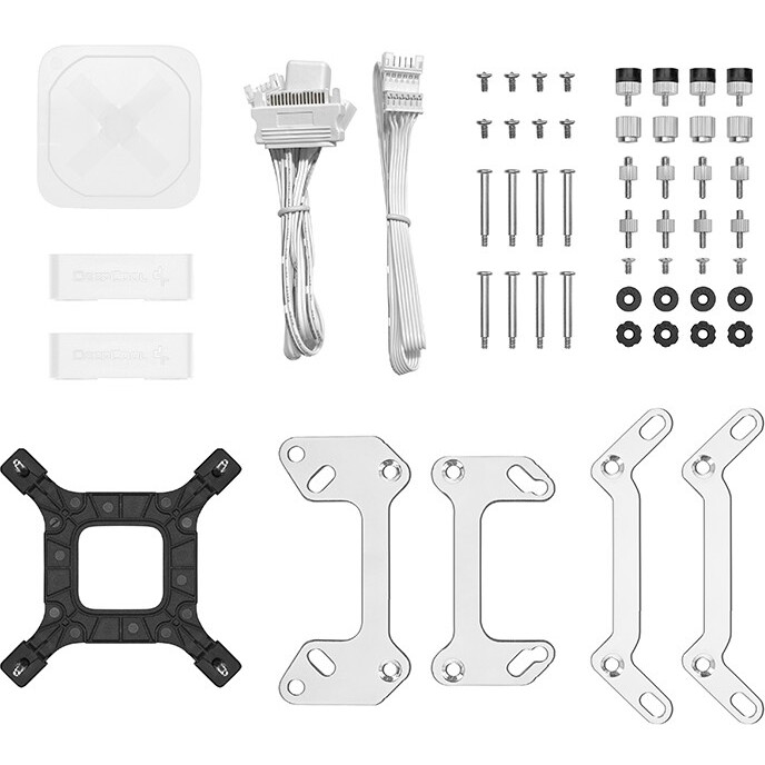 Ūdens dzesētājs DeepCool LS520 White - R-LS520-WHAMNT-G-1 - foto 5