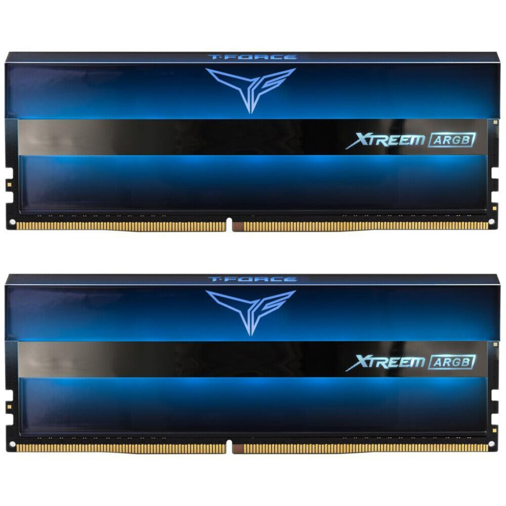 Operatīvā atmiņa 64Gb DDR4 3200MHz Team T-Force Xtreem ARGB (TF10D464G3200HC16CDC01) (2x32Gb KIT)